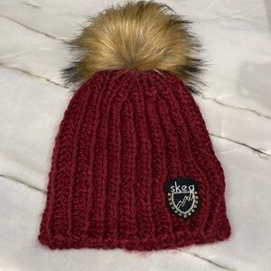 SKEA LIMITED CHARD BEANIE BURGUNDY